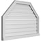 Ekena Millwork Octagonal Top Surface Mount PVC Gable Vent w/ 2"W x 2"P Brickmould Sill Frame, 38"W x 26"H GVPOT38X2603SF - alternate 4